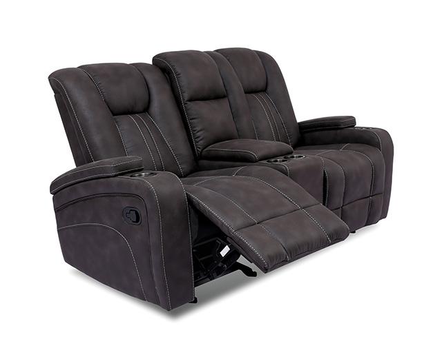 AMIRAH Glider Loveseat - U&U Home Budget Furniture (Carteret, NJ)