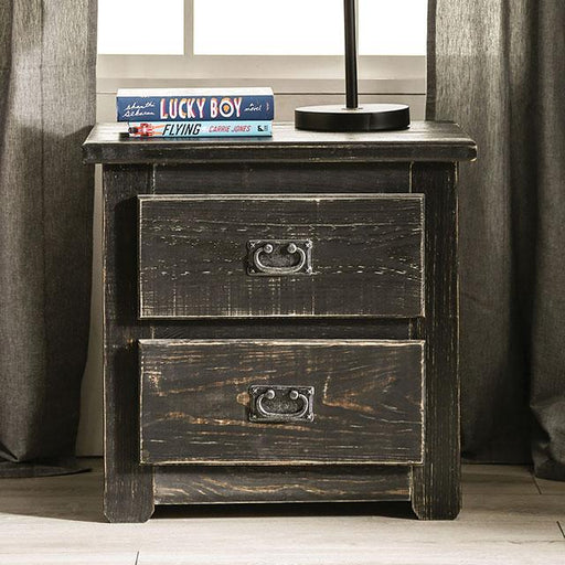 AMPELIOS Night Stand - U&U Home Budget Furniture (Carteret, NJ)