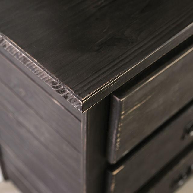 AMPELIOS Night Stand - U&U Home Budget Furniture (Carteret, NJ)