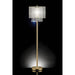 Ana Gold Ceiling, Floor & Table Lamp - U&U Home Budget Furniture (Carteret, NJ)