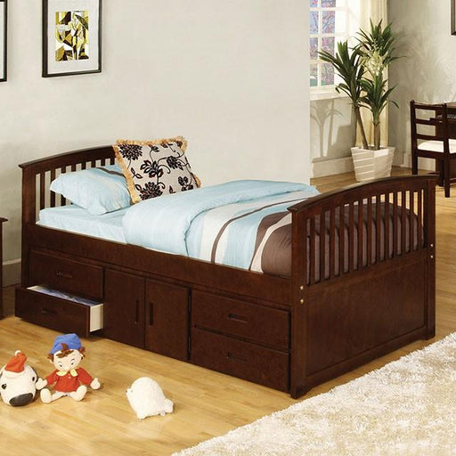 Caballero Captain Twin Bed - U&U Home Budget Furniture (Carteret, NJ)