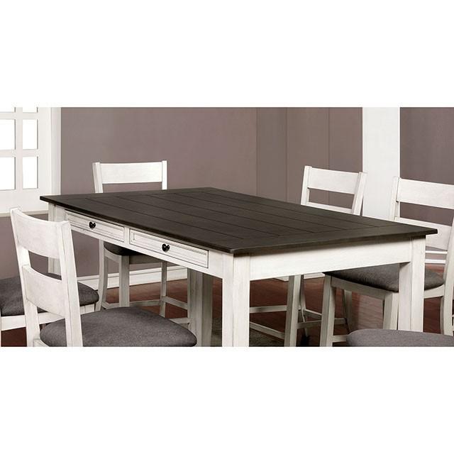 Anadia Counter Ht. Table - U&U Home Budget Furniture (Carteret, NJ)