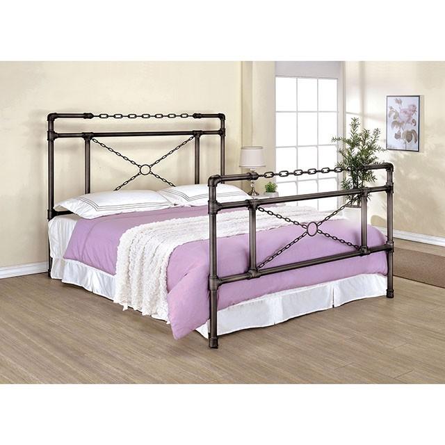 Anastasia Cal.King Bed - U&U Home Budget Furniture (Carteret, NJ)