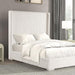 Cadwell Bed Black, Grey, Pink & White - U&U Home Budget Furniture (Carteret, NJ)