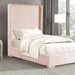 Cadwell Bed Black, Grey, Pink & White - U&U Home Budget Furniture (Carteret, NJ)