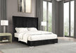 Cadwell Bed Black, Grey, Pink & White - U&U Home Budget Furniture (Carteret, NJ)