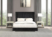 Cadwell Bed Black, Grey, Pink & White - U&U Home Budget Furniture (Carteret, NJ)