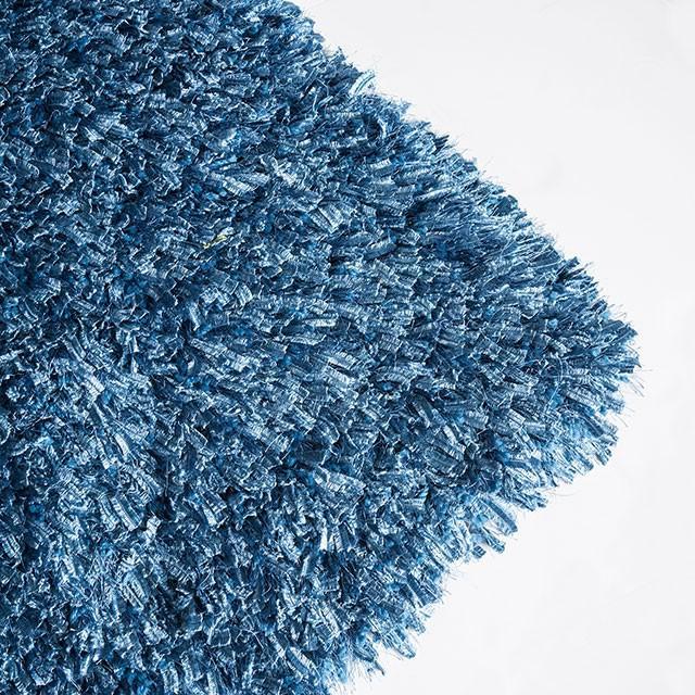 Annmarie Blue 5' X 8' Area Rug - U&U Home Budget Furniture (Carteret, NJ)