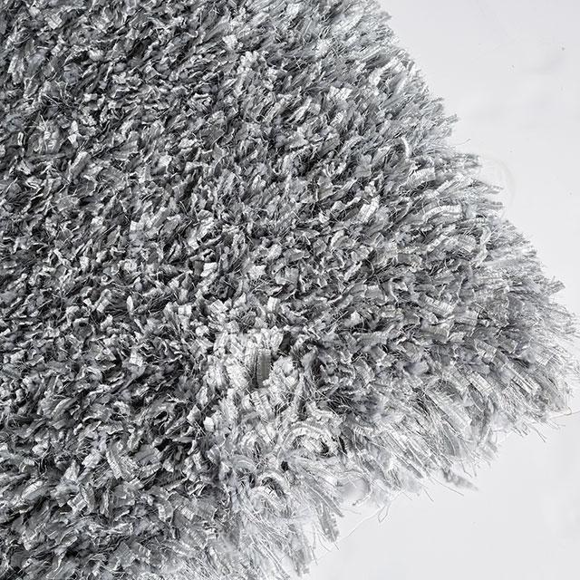 Annmarie Silver 5' X 8' Area Rug - U&U Home Budget Furniture (Carteret, NJ)