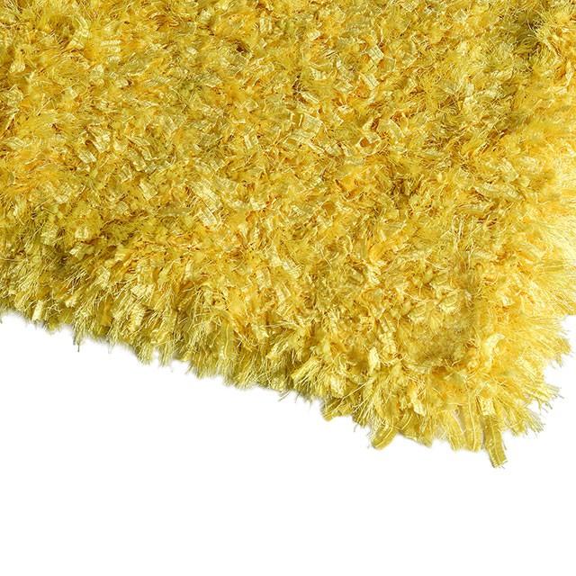 Annmarie Yellow 5' X 8' Area Rug - U&U Home Budget Furniture (Carteret, NJ)