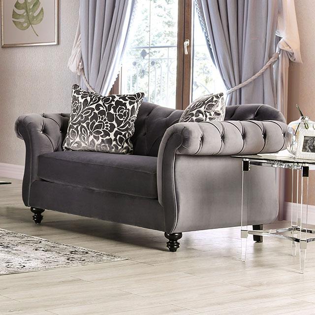 ANTOINETTE Loveseat - U&U Home Budget Furniture (Carteret, NJ)