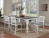 Calabria 7 Pc Counter Ht Table Set - U&U Home Budget Furniture (Carteret, NJ)
