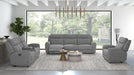 Antonius Manual Recliner Sofa - U&U Home Budget Furniture (Carteret, NJ)