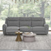 Antonius Manual Recliner Sofa - U&U Home Budget Furniture (Carteret, NJ)
