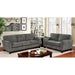 Caldicot Gray Love Seat - U&U Home Budget Furniture (Carteret, NJ)