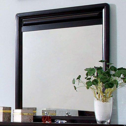 Yorkville Espresso Mirror - U&U Home Budget Furniture (Carteret, NJ)