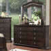 Calliope Espresso Dresser - U&U Home Budget Furniture (Carteret, NJ)
