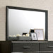 Camryn Warm Gray Mirror - U&U Home Budget Furniture (Carteret, NJ)