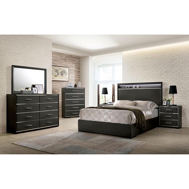 Camryn Warm Gray Chest - U&U Home Budget Furniture (Carteret, NJ)