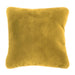 CAPARICA 20" X 20" Pillow, Gold - U&U Home Budget Furniture (Carteret, NJ)