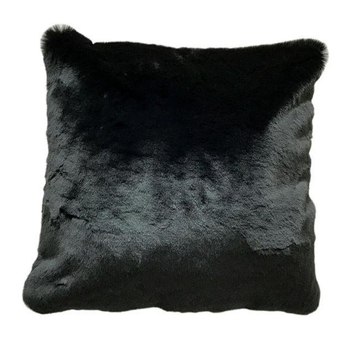 Caparica Black 20" X 20" Pillow, Black - U&U Home Budget Furniture (Carteret, NJ)
