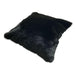 Caparica Black 20" X 20" Pillow, Black - U&U Home Budget Furniture (Carteret, NJ)