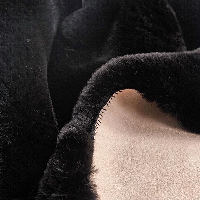 Caparica Black Throw, Black - U&U Home Budget Furniture (Carteret, NJ)