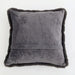 Caparica Charcoal 20" X 20" Pillow, Charcoal - U&U Home Budget Furniture (Carteret, NJ)