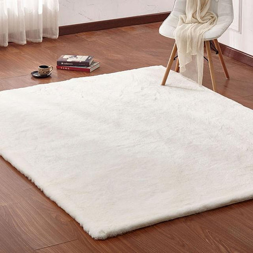 Caparica Off White 5' X 7' Area Rug - U&U Home Budget Furniture (Carteret, NJ)