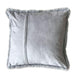 Caparica Silver 20" X 20" Pillow, Silver - U&U Home Budget Furniture (Carteret, NJ)