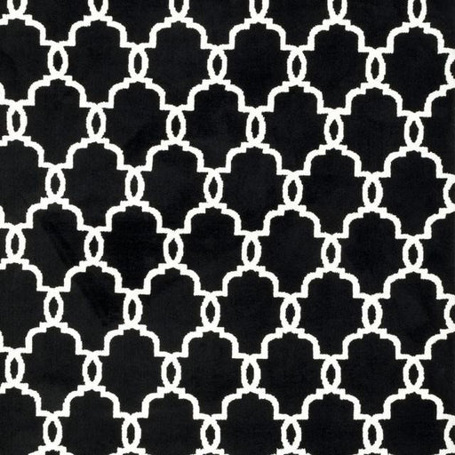 Carla Medium Rug Onyx - U&U Home Budget Furniture (Carteret, NJ)