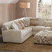CARLETON Sectional, Ivory/Tan - U&U Home Budget Furniture (Carteret, NJ)