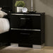 CARLIE Night Stand w/ USB Plug - U&U Home Budget Furniture (Carteret, NJ)
