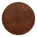 Carlisle Brown Cherry Round Dining Table - U&U Home Budget Furniture (Carteret, NJ)