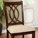 Carlisle Brown Cherry Side Chair (2/CTN) - U&U Home Budget Furniture (Carteret, NJ)