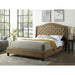 Carly Cal.King, E.King, Full, & Queen Bed Grey & Brown - U&U Home Budget Furniture (Carteret, NJ)
