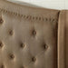 Carly Cal.King, E.King, Full, & Queen Bed Grey & Brown - U&U Home Budget Furniture (Carteret, NJ)