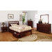 Carus Cherry Twin Bed - U&U Home Budget Furniture (Carteret, NJ)
