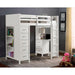 CASSIDY Twin Loft Bed w/ Drawers - U&U Home Budget Furniture (Carteret, NJ)