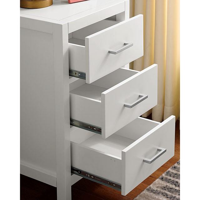 CASSIDY Twin Loft Bed w/ Drawers - U&U Home Budget Furniture (Carteret, NJ)