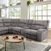 APOSTOLOS Power Sectional, Light Gray - U&U Home Budget Furniture (Carteret, NJ)