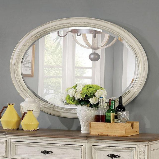 ARCADIA Oval Mirror - U&U Home Budget Furniture (Carteret, NJ)
