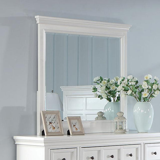 CASTILE Mirror, White - U&U Home Budget Furniture (Carteret, NJ)