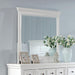 CASTILE Mirror, White - U&U Home Budget Furniture (Carteret, NJ)