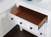 CASTILE Night Stand w/ USB, White - U&U Home Budget Furniture (Carteret, NJ)