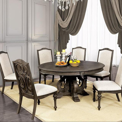 Arcadia Rustic Dining Table Set - U&U Home Budget Furniture (Carteret, NJ)