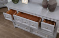 CASTLILE Dresser, Gray - U&U Home Budget Furniture (Carteret, NJ)