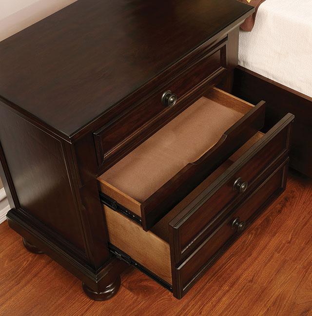 Castor Night Stand - U&U Home Budget Furniture (Carteret, NJ)