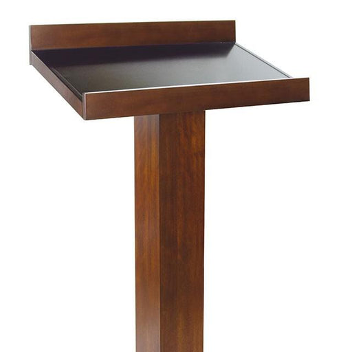 Catalia Dark Oak/Espresso Book Stand - U&U Home Budget Furniture (Carteret, NJ)
