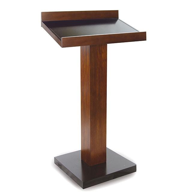 Catalia Dark Oak/Espresso Book Stand - U&U Home Budget Furniture (Carteret, NJ)